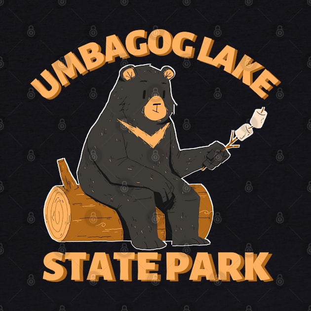 Umbagog Lake State Park Camping Bear by Caring is Cool